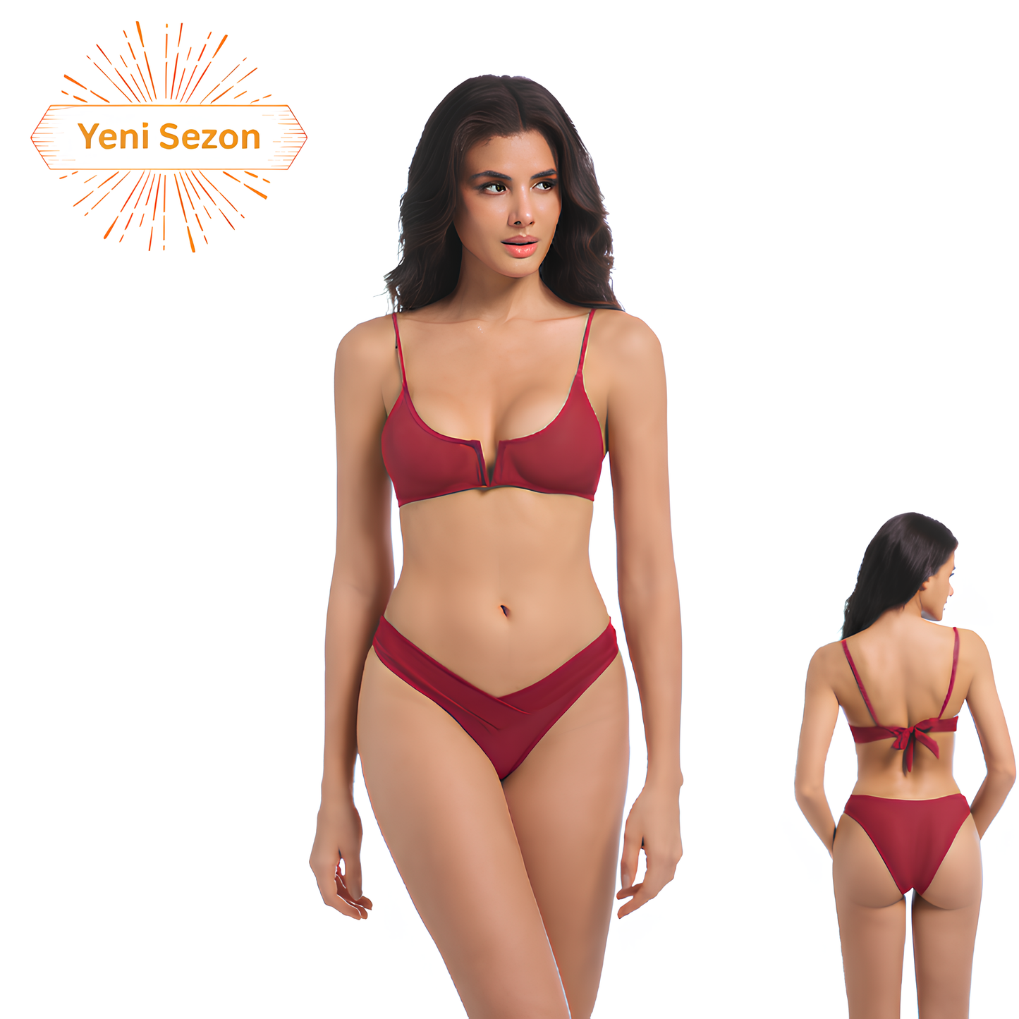 *Tankini® - T9940B9960 Bronzlaşma Bikinisi