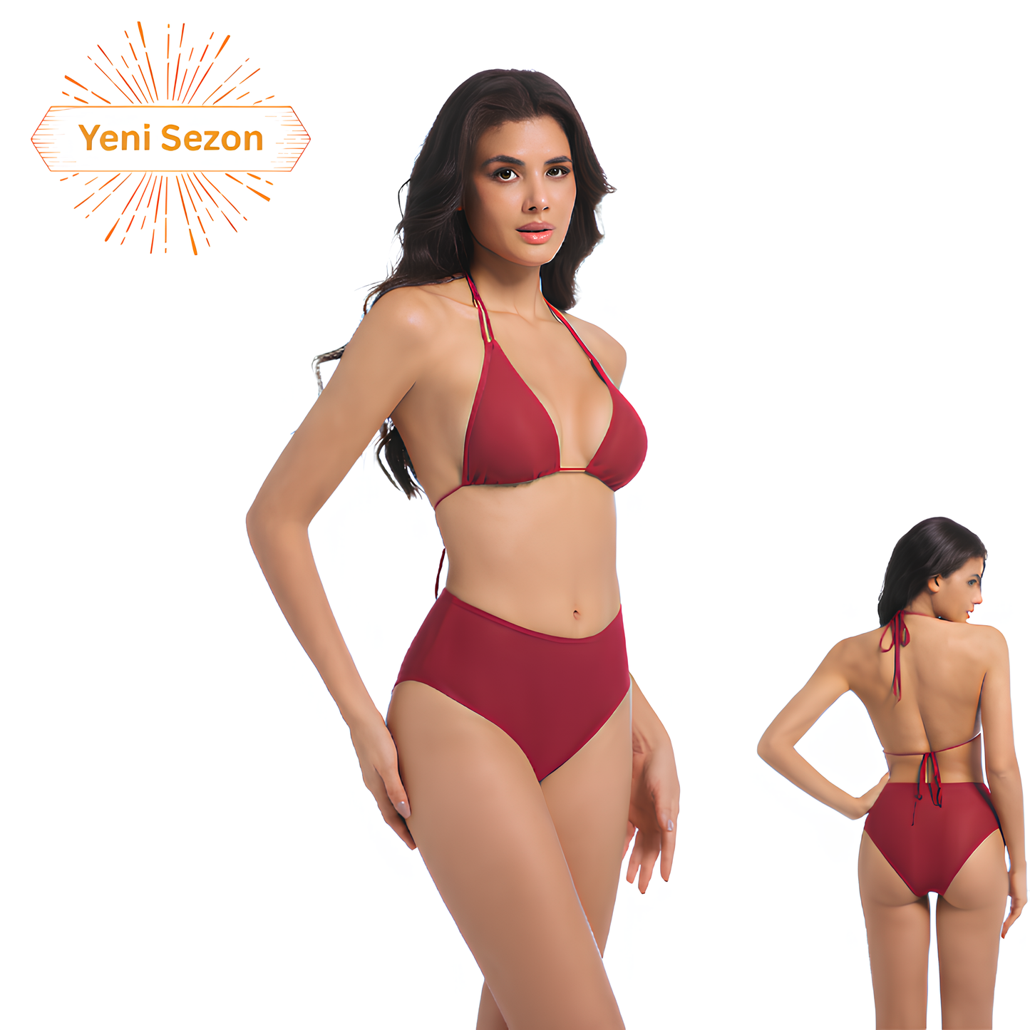 Tankini® - T9911B9926 Bronzlaşma Bikinisi